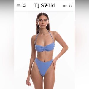Tj Swim Daphne top in wildflower